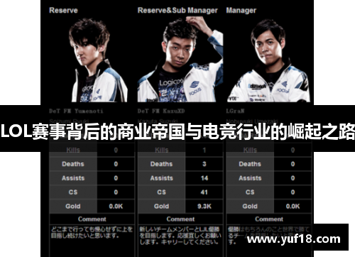LOL赛事背后的商业帝国与电竞行业的崛起之路